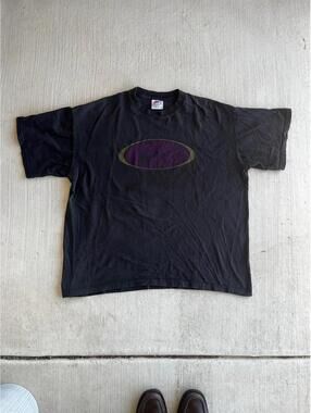 Vintage Nike Big Center Swoosh Logo T Shirt Mens Size Made In USA 90s XL